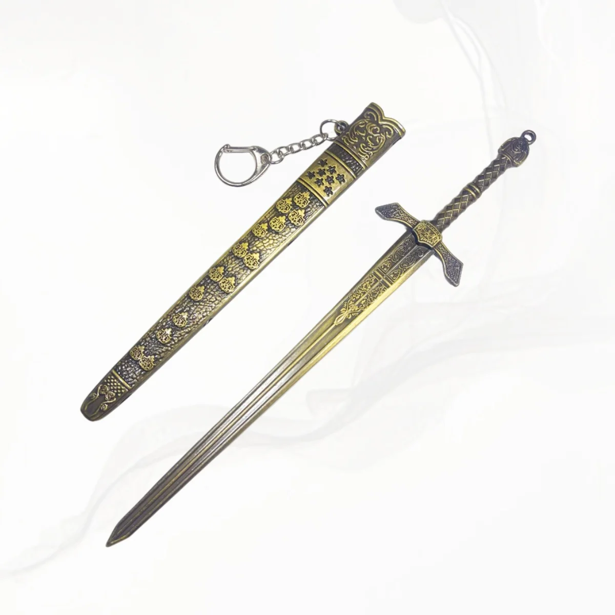 

8.6inch Elden Banished Metal Katana Sword Ninja Knife Original Samurai Sabre Japanese Katana Sabre Cosplay Accessories Prop Toy