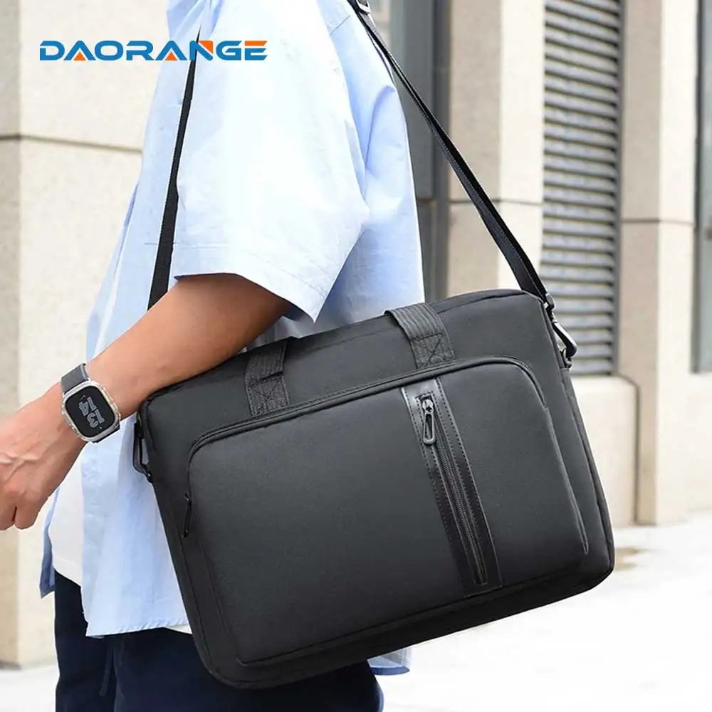 

Водонепроницаемый портфель для ноутбука 3-в-1 — противоударная сумка для компьютера 15,6 дюйма для мужчин и женщин, большая сумка и сумка-мессенджер