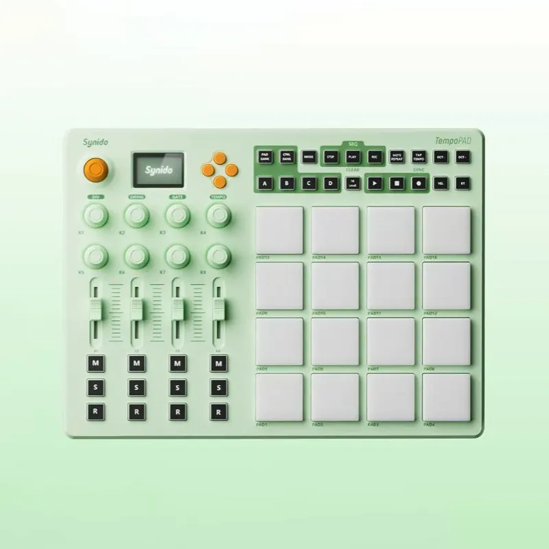 Synido/Forest Island Tempo∞ C16 Electronic Percussion Pad MIDI Arranger Music Band Instrumental Keyboard