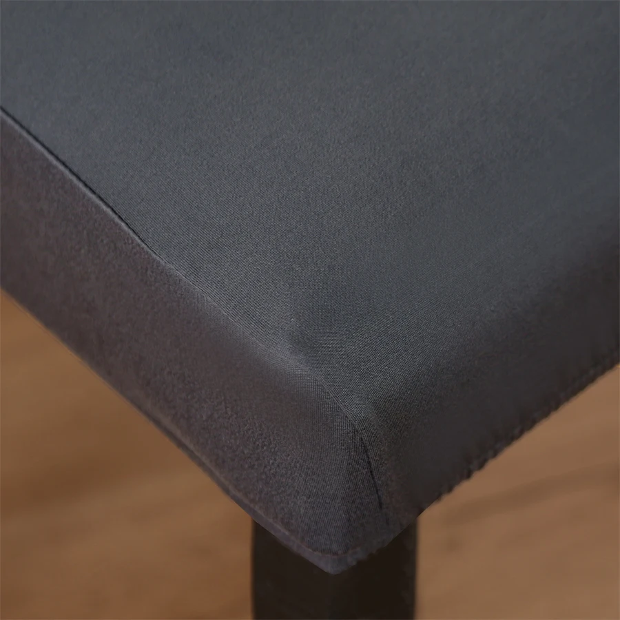 1 PC imitation milk silk elastic Chair Cover 14 Colors to choose dust-proof new look of chair easy to install & remove image 4
