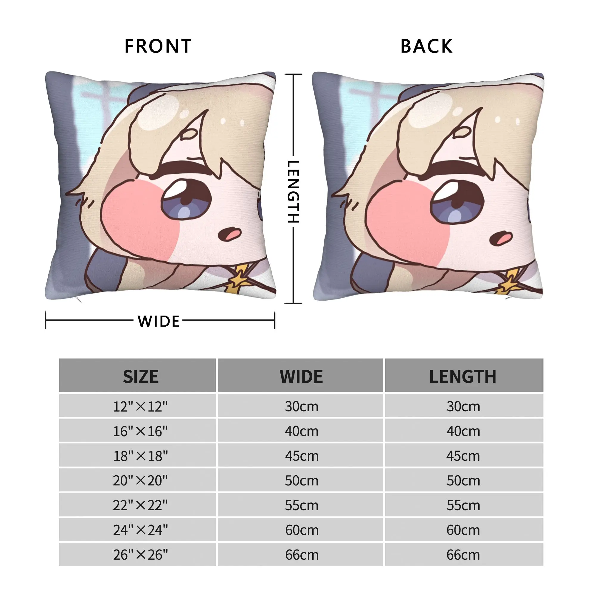 Pillow Case Video Gaming T-TrickcalS Soft  Pillow Cover For Sofa Car Home Decor Novelty Pillowcases