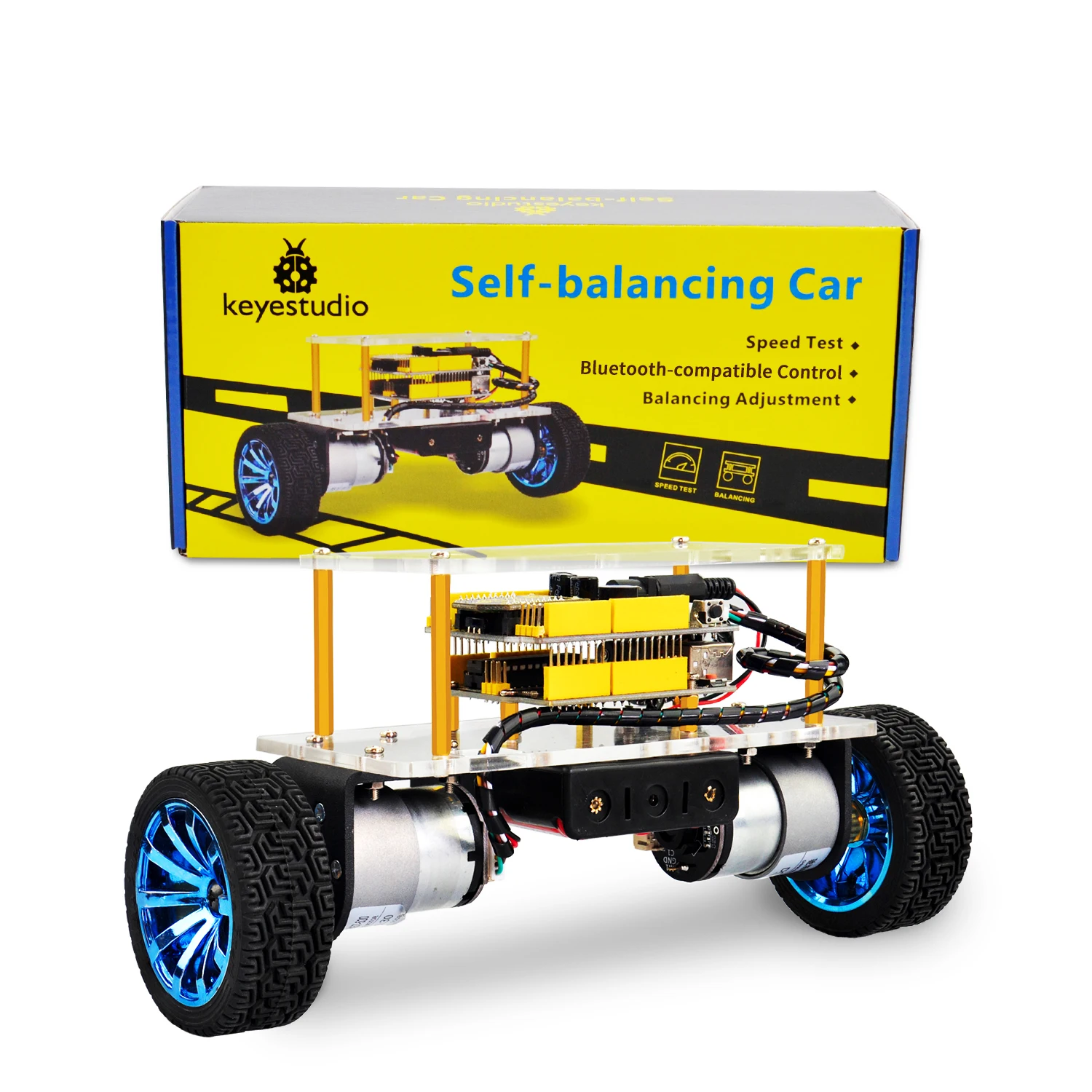 Self-Balancing Robot Car Kit Compatible for Arduino STEM Kits STEM Toys for Kids