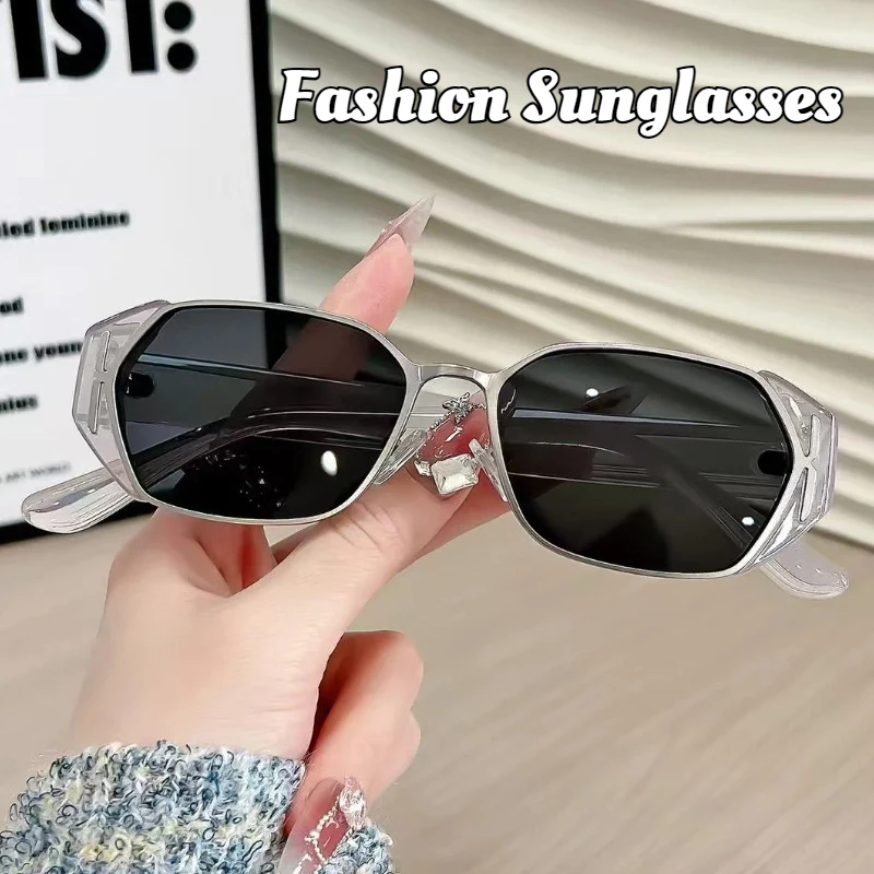 

Premium Sense of Retro Square Frame Sunglasses Sunglasses Woman 2025 Holiday Travel UV400 Sunshade Sunscreen Men's Sunglasses