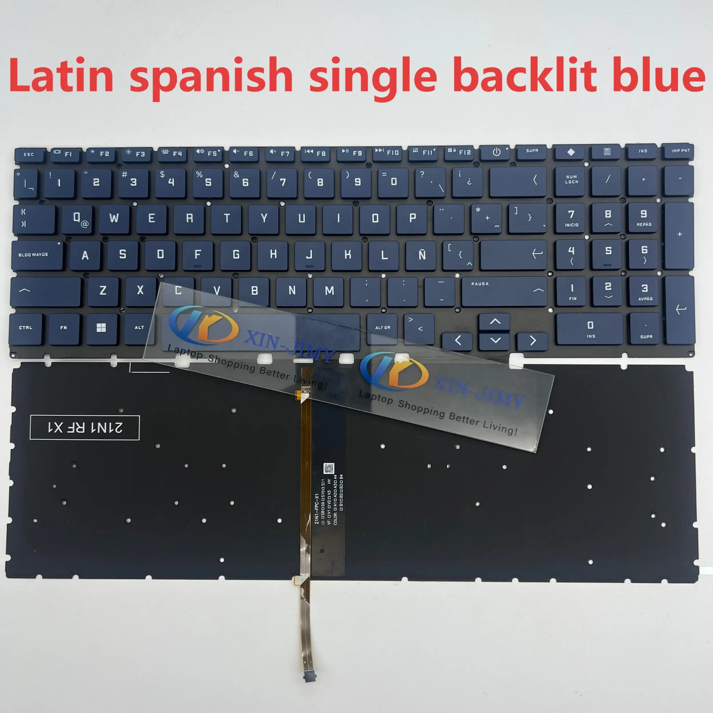 15-FB latin backlit Keyboard For hp Victus 15-FB0015NR 15-FB1013DX 15-fb0000 15-fb0028nr 15-fb0028n 15-FB0109la 15-fa1096la