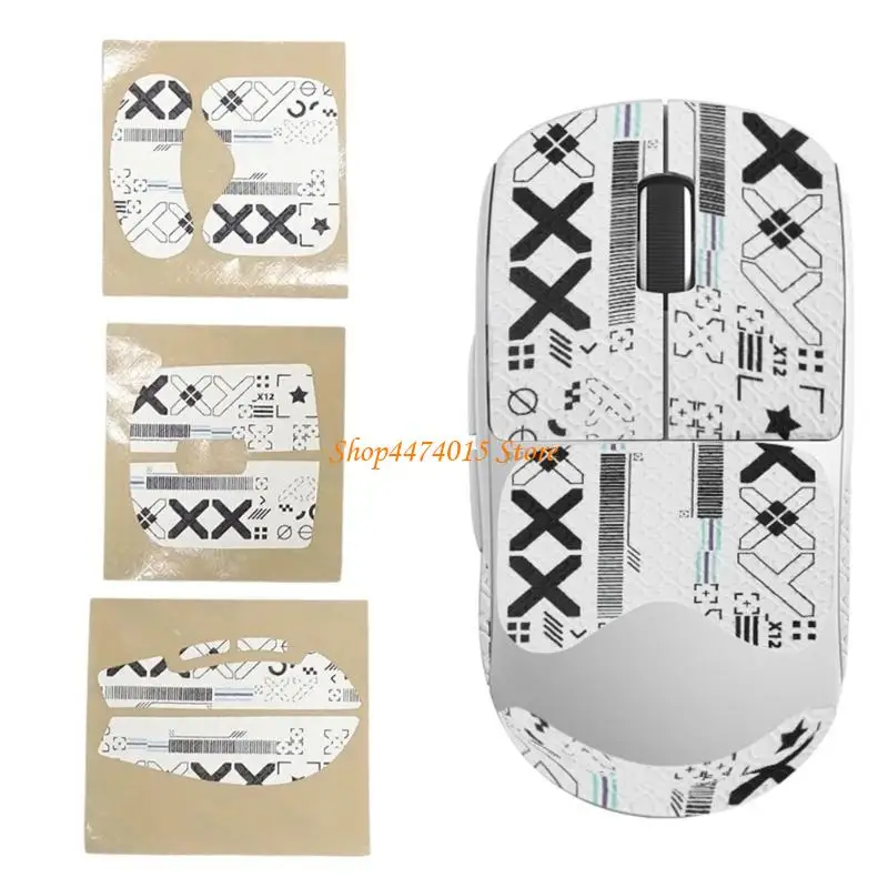 

K1AA DIY Mouse Skin Mouse Skates Side Stickers AntiSlip Pad for x2 Mouse