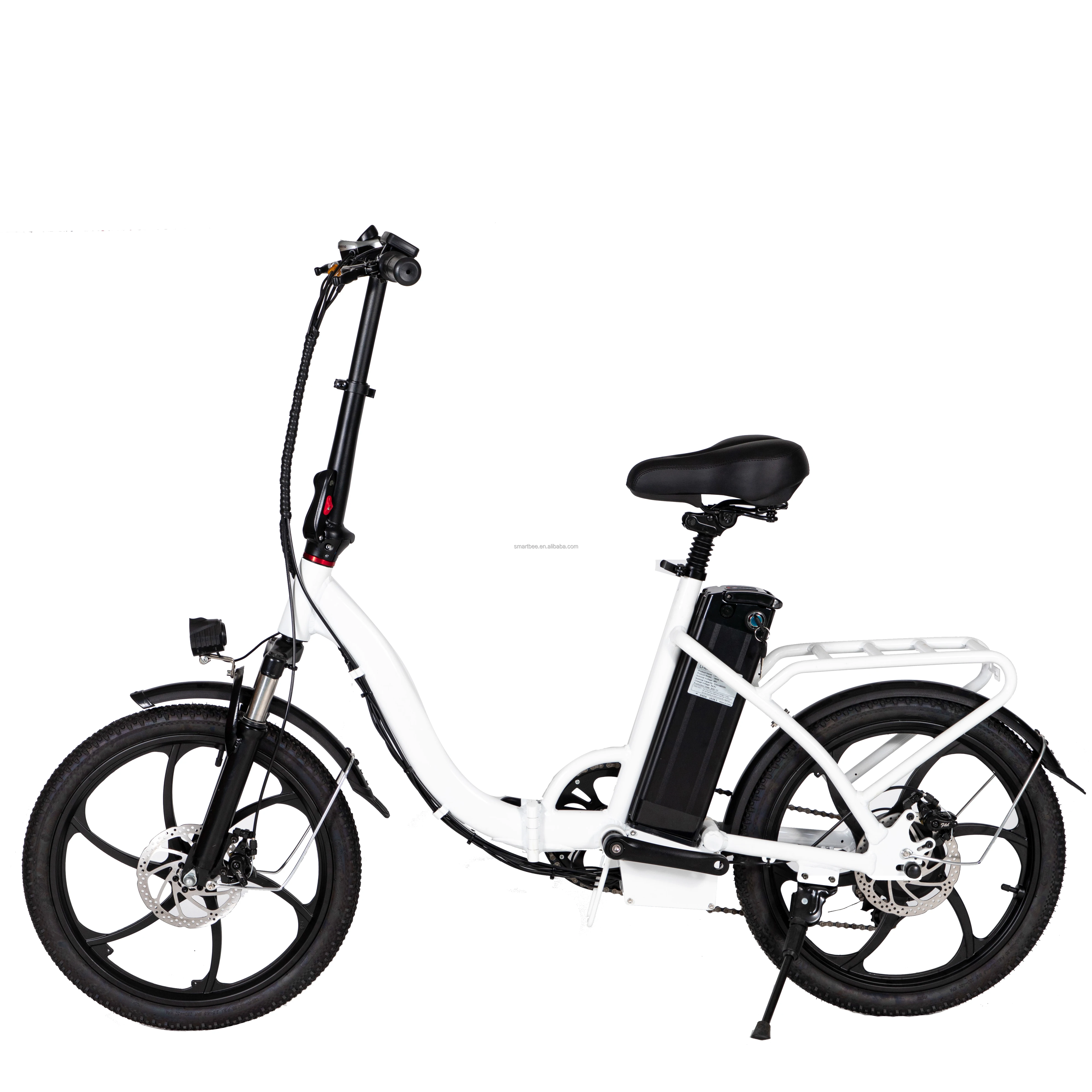 

20-дюймовый складной электровелосипед 350 Вт для взрослых, городской электровелосипед