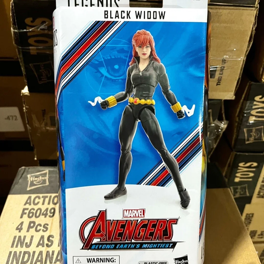 Marvel Legends Avengers Black Widow 60th Anniversary Beyond Earth'S Mightiest Action Figure Model Toy Collection Surprise Gift