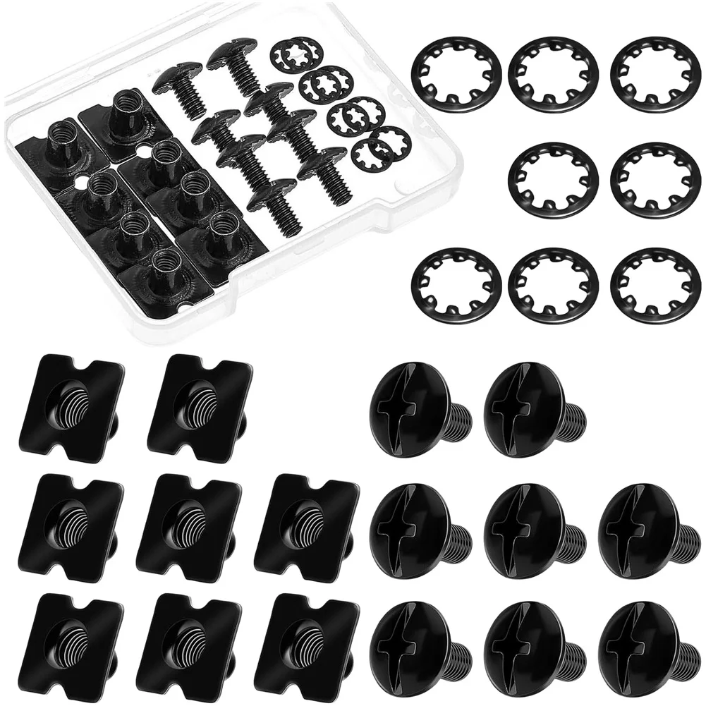 Truss Head Fasteners Backplate Screws Game Day Repair Truss Head Slotted Head Alloy Construction Portable Installation