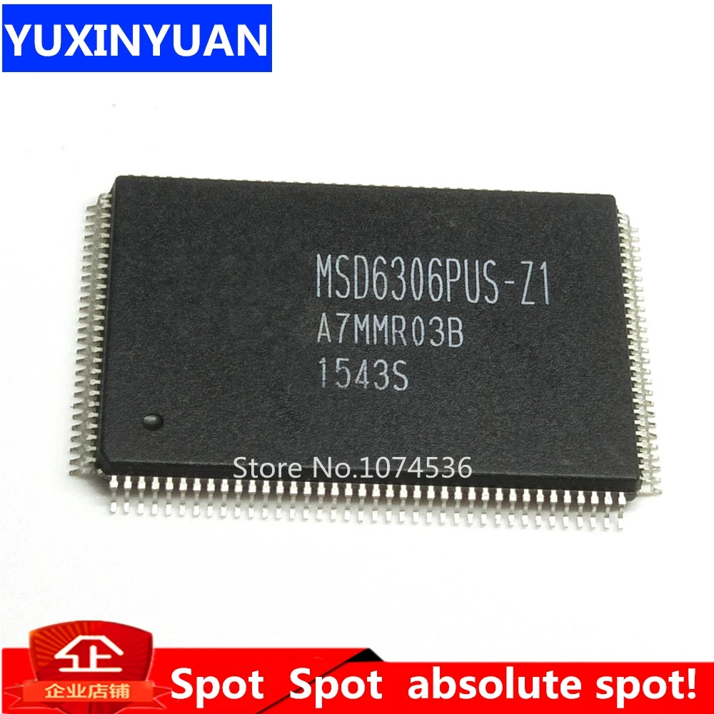 2PCS/LOT  and new Original  MSD6306PUS-Z1 MSD6306PUS MSD6306 QFP YUXINYUAN IC in Stock100%Test