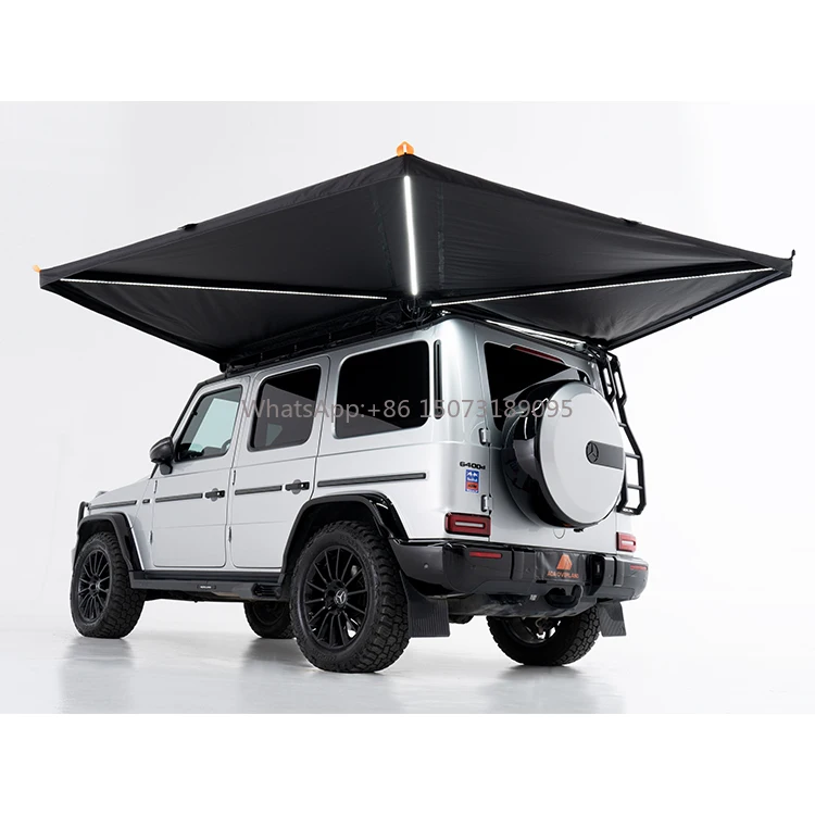 

Best Portable Oxford Fabric Minivan Boot Outback Awning Tent for 4x4 Offroad & Camping Side Car Roof Cover