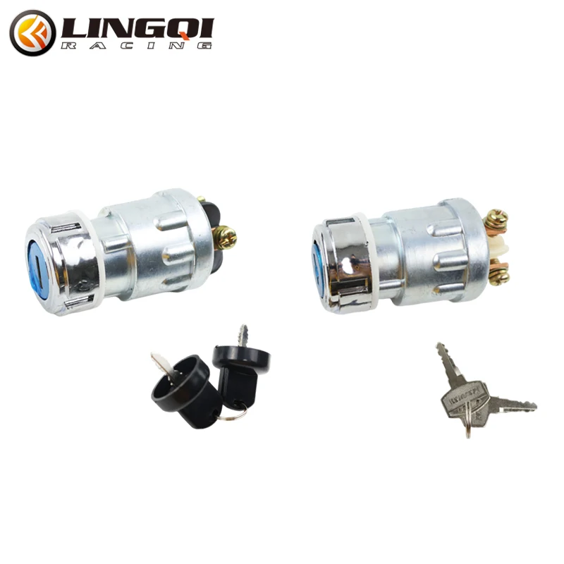 

LING QI Ignition Starter Switch with 2 Keys Engine Start Switch Ignition Lock Starter Control For Motorcycle ATV Dirt Pit Bike