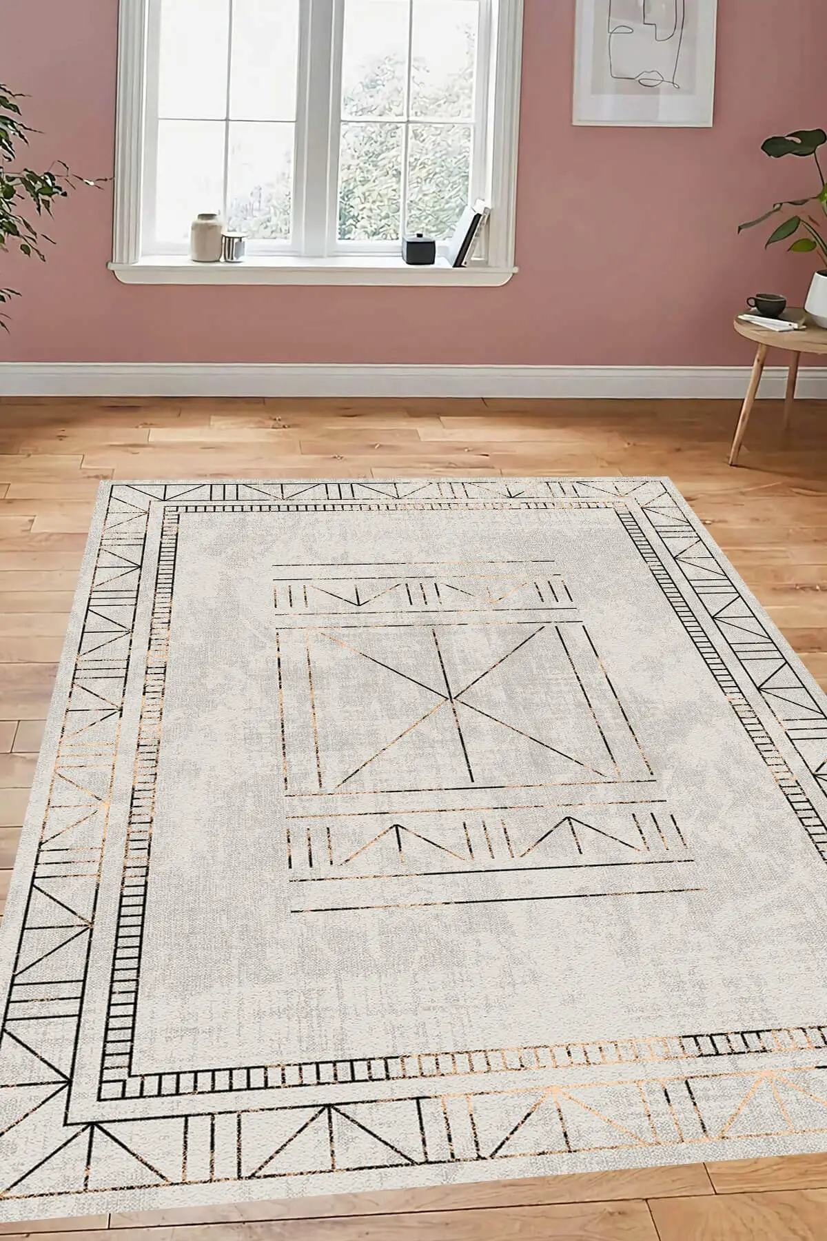 

DOLBOVI scandinavian patterned digital printing washable non-slip woven floor hall carpet kitchen rug