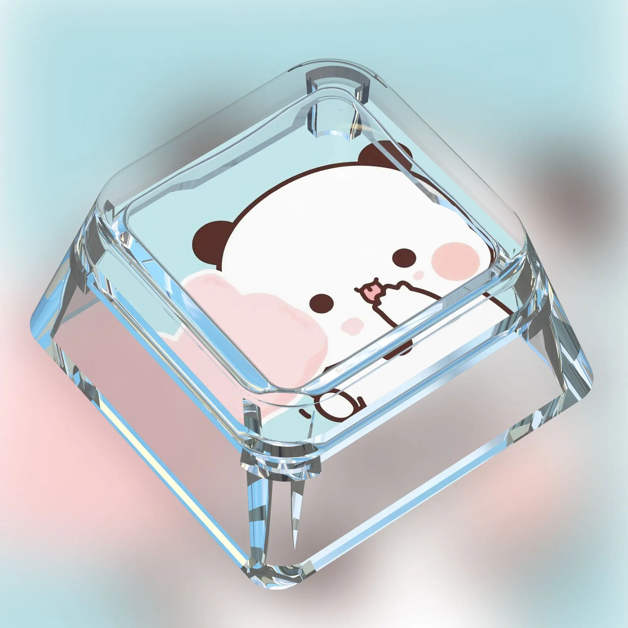 Cute Bubu Dudu Keycaps ABS Custom Mechanical Keyboard Keycap Set Kawaii Panda DIY Desk Decor Gift For 61/64/68/84/75/86Keys view 5