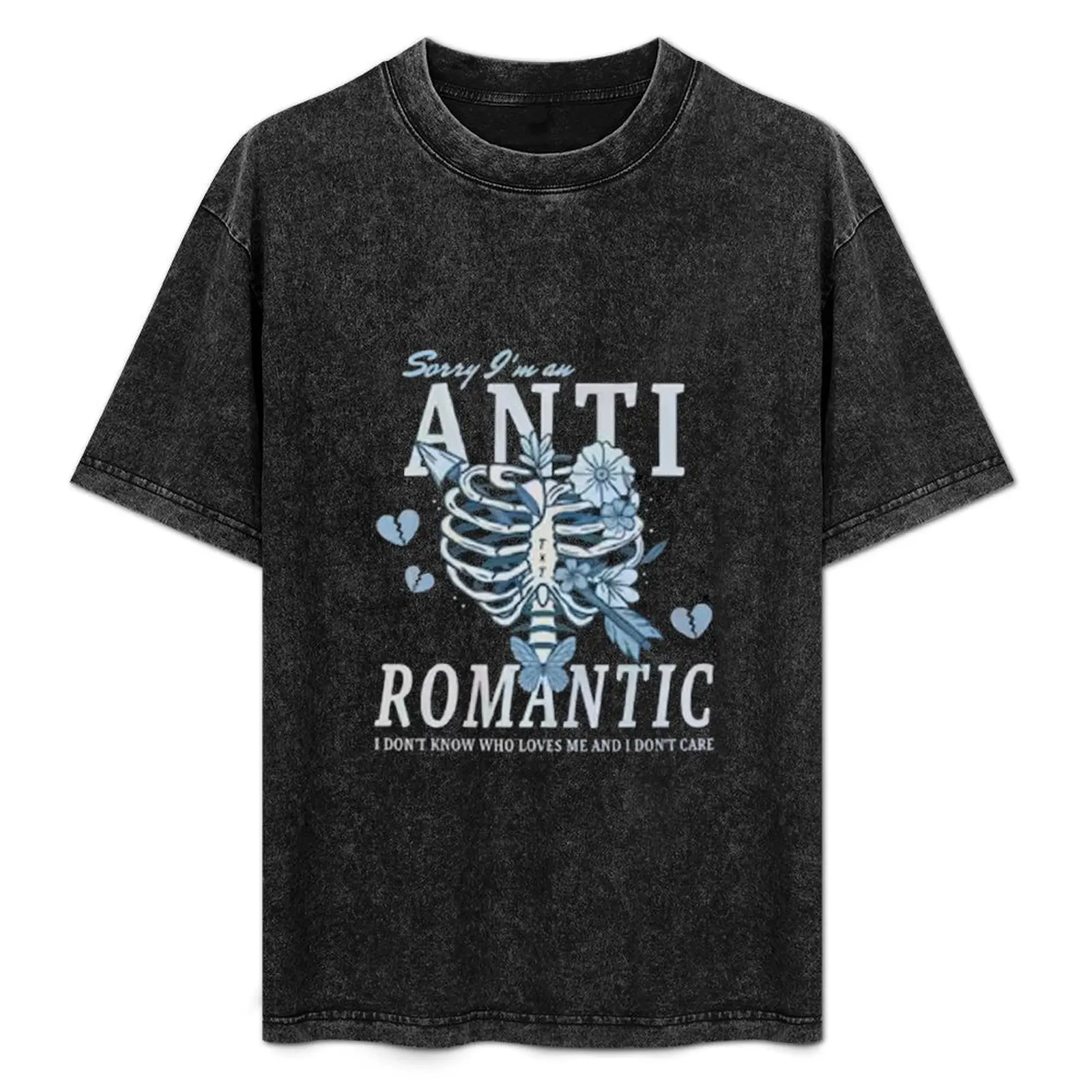 

Anti Romantic T-Shirt Large Size Casual Short Sleeve Top