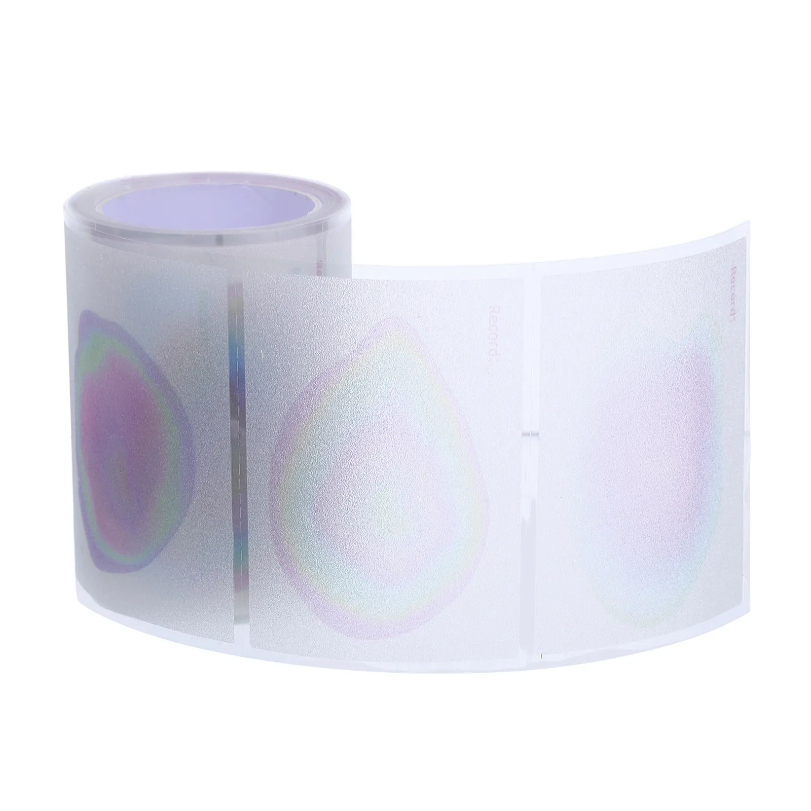 105Sheets Transparent Self-Adhesive Memo Pads Gradient Pastel Pull-Out Note Pad Removable Sticky Tabs for Office School