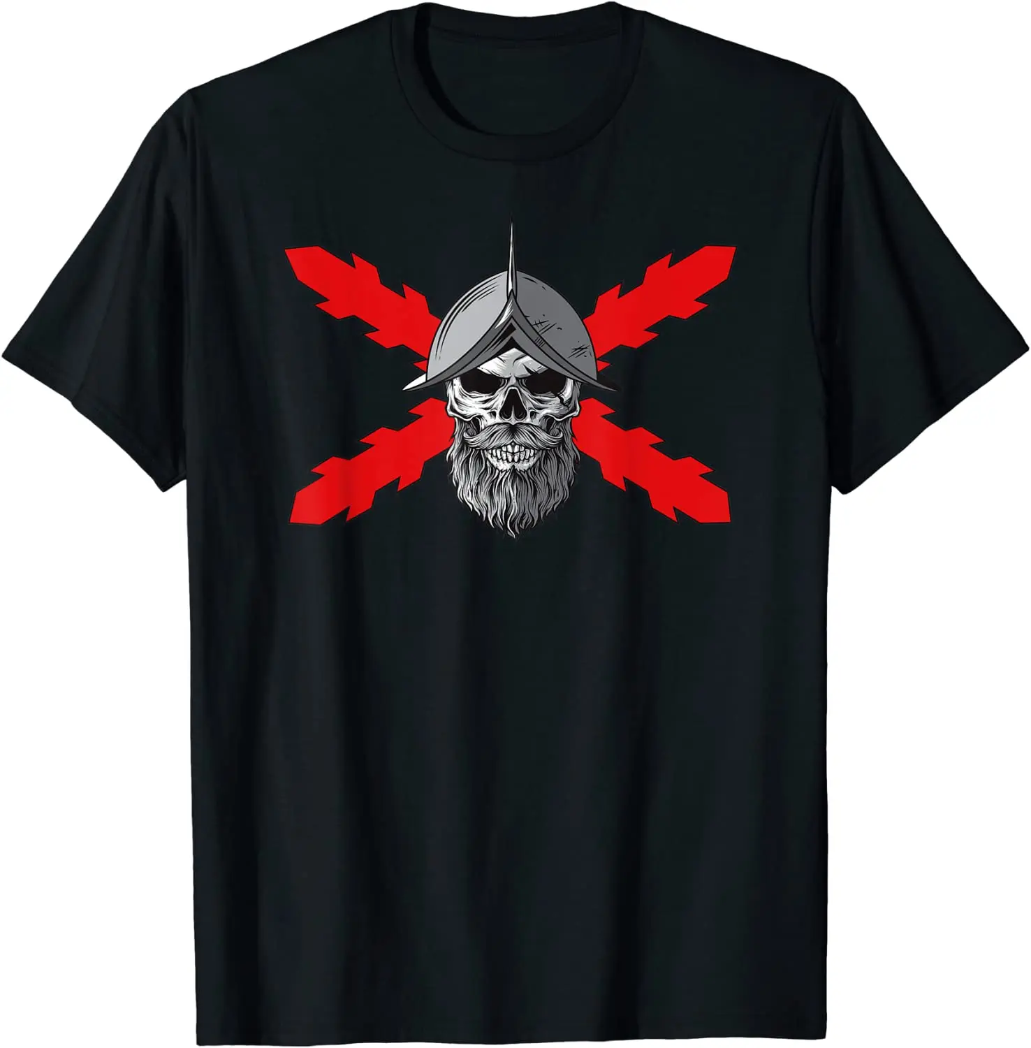 Tercios Españoles. Soldado Calavera Men T-Shirt Short Sleeve Casual 100% Cotton O-Neck Summer Shirts