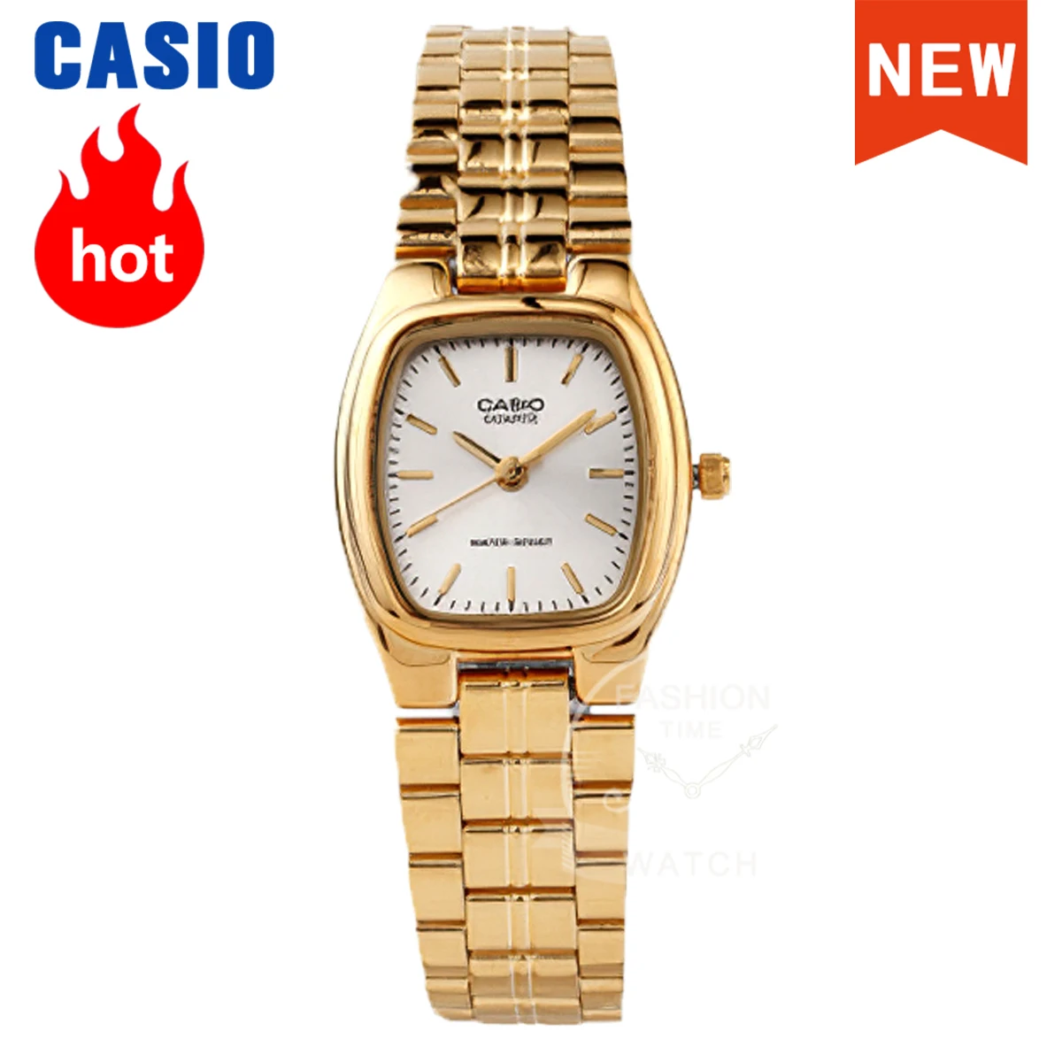 Casio watch women watches top brand luxury set 30mWaterproof Quartz ladies watchTonneau shape Clock  reloj mujer saat