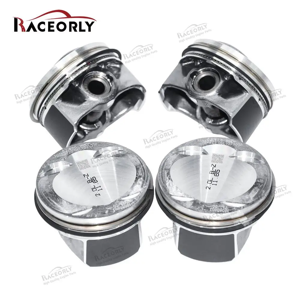 

Auto Parts Piston 06L107065CH Piston Ring Kit for TiguanL A4L Q5L Ea888 2.0T Car Engine Pistons Set Low Power 82.5mm