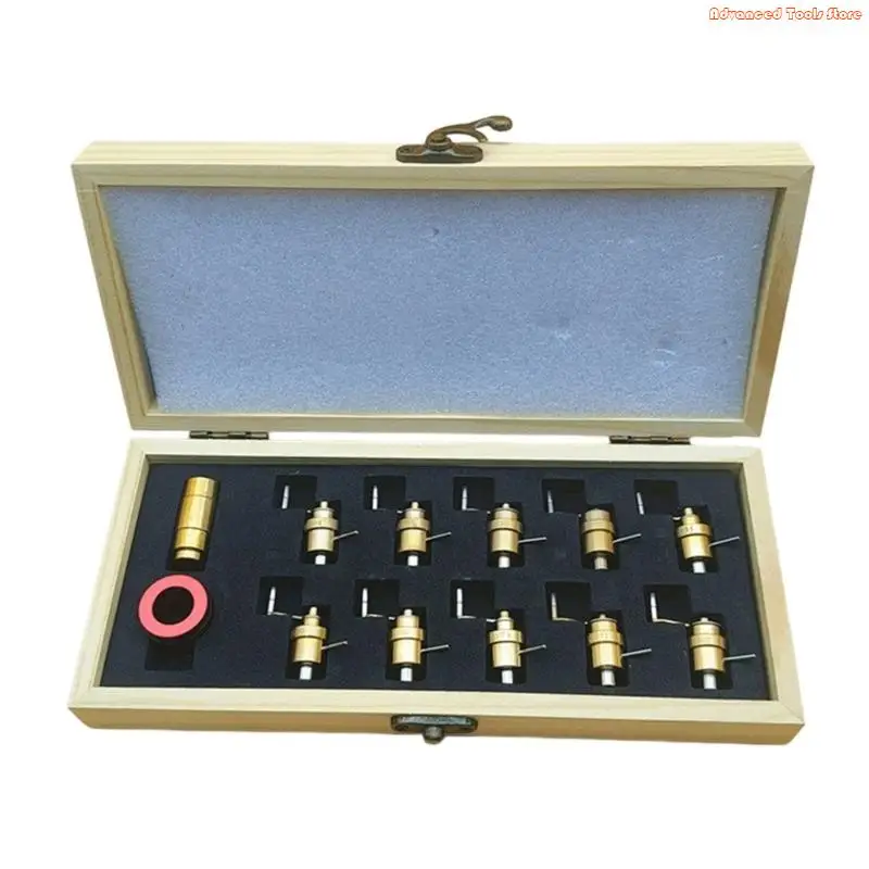 

Полный ремонт часов Mainspring Winder Watch Winder Set Tool Design Design для любителей и профессиональных W91B