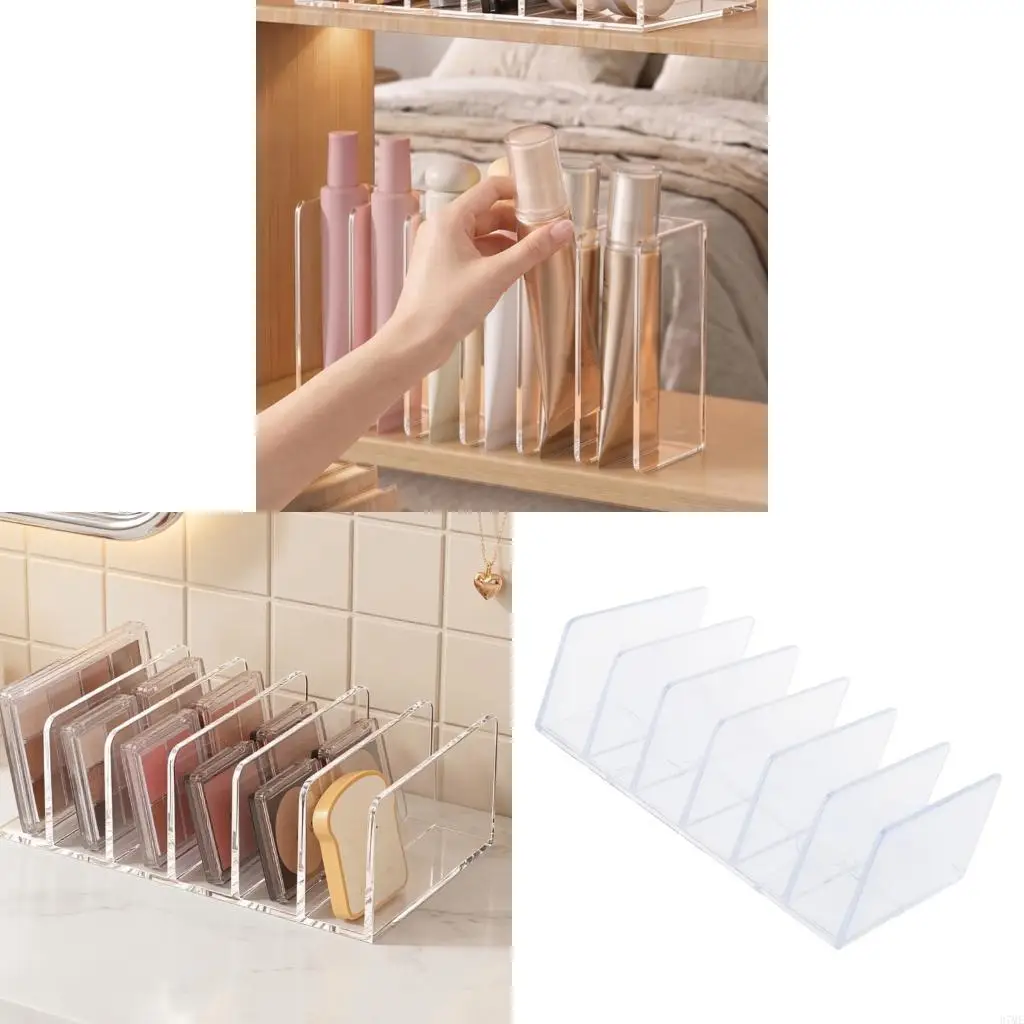 37ME Stylish Desktop Organiser Space Saving Cosmetic Tray with Multiple Compartments