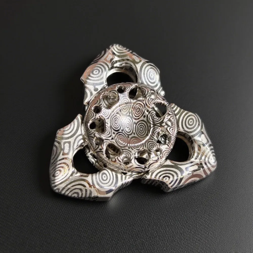 KillAll Unhappy EDC Fidget Spinner Gadgets de alívio de ansiedade Brinquedo de alívio de estresse de três lâminas para adultos