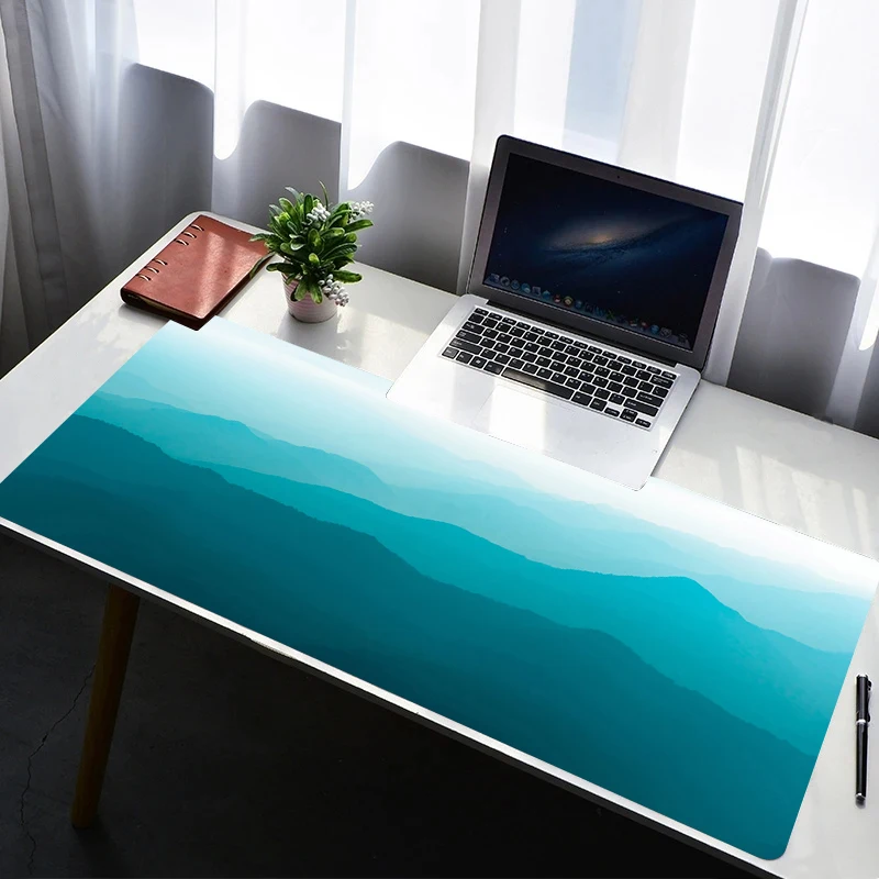 New Mouse Pad Natural Scenery Larger XXL 900x400 Speed Pc Computer Keyboard Pad Office Desk Mat Gaming Accessories Home Mousepad