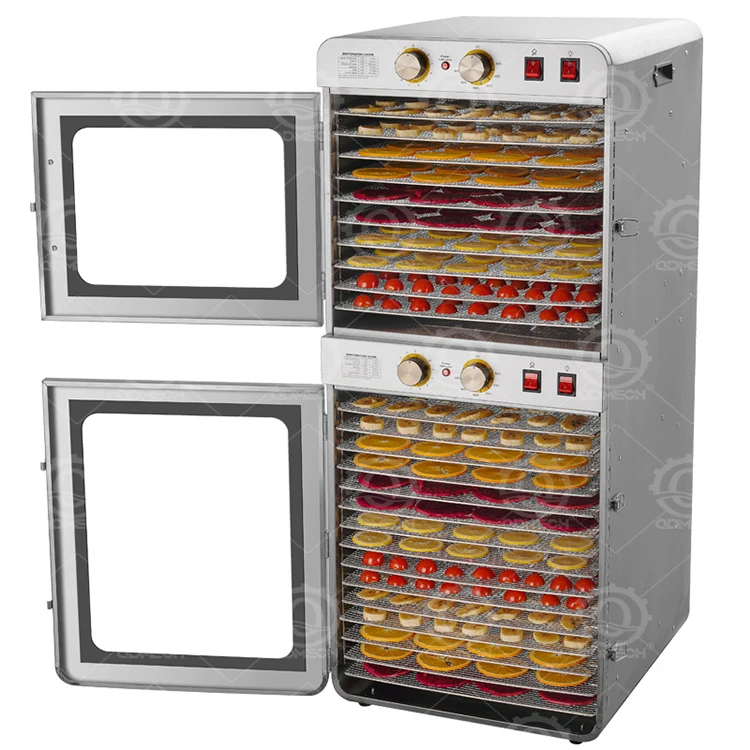 DE QDMECH Intelligence Fruit And Vegetable Freeze Drying Professional Food Dehydrator Machine Made In China