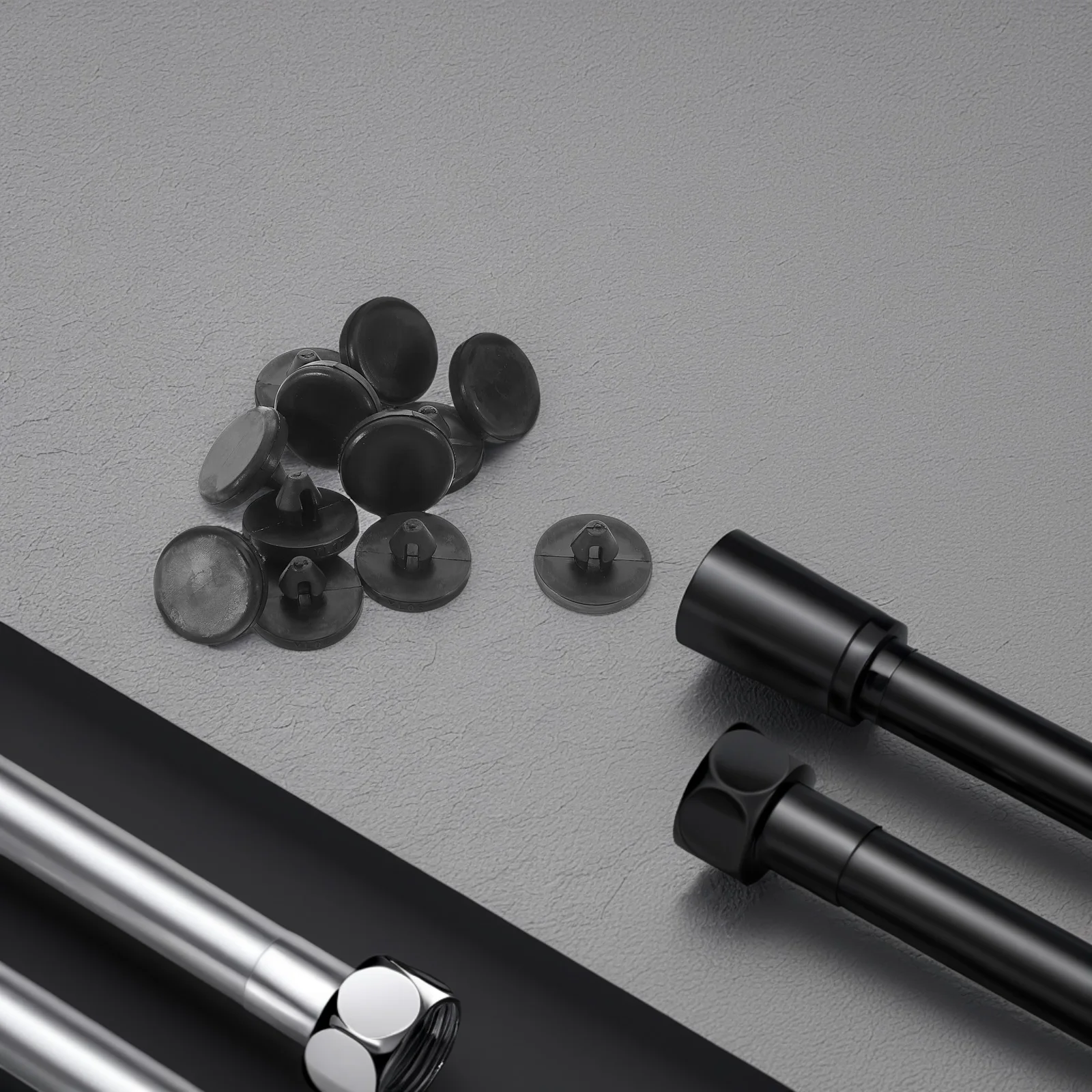 

12 Pcs Brake Clutch Pedal Stopper Pad Switch Buckle Durable Precise Control Easy Installation Compatibility Plastic Fastener