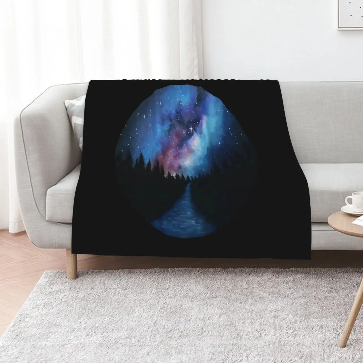 Into The Dreamy Depths Throw Blanket Winter beds Plush Loose Thins Luxury Brand Blankets