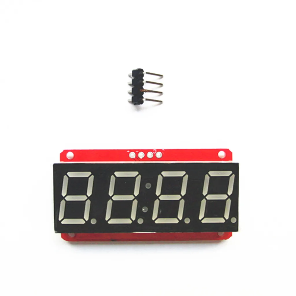 4-digit digital tube module LED display I²C control 2-wire control HT16K33 TM1629A