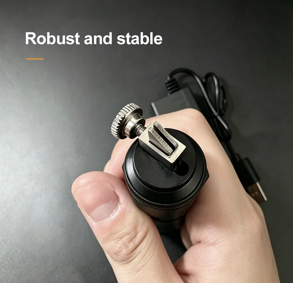 Professionelles, wiederaufladbares elektrisches Schlossöffner-Set, handliches Schlosserwerkzeug-Set mit komplettem Satz an Ersatz-Schlossöffnerklingen. – Detail 8