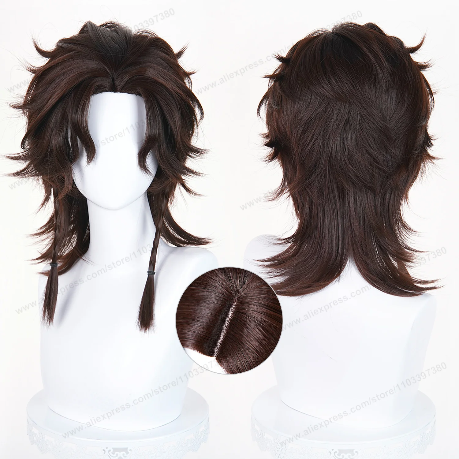 

IDV Matador Hernando Romero Cosplay Wig 42cm Short Man Hair Anime Cosplay Wig Halloween Heat Resistant Synthetic Wigs