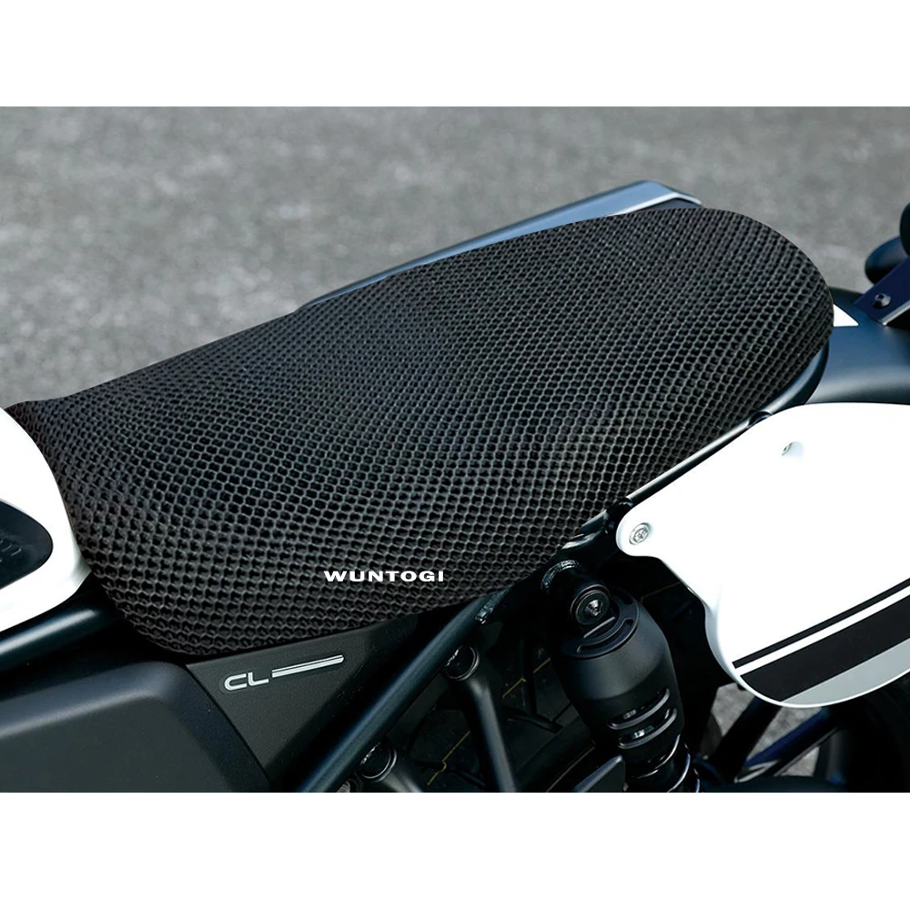 Motorcycle Seat Cover For Honda CL500 SCL500 Scrambler 2023 Seat Covers Seat Protect Cushion 3D Airflow Seat Covers CL 500 Parts