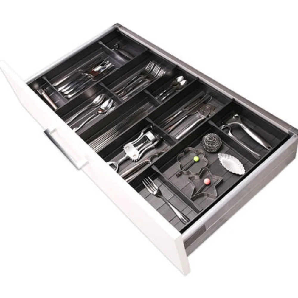 Cool kitchen drawers separate household chopsticks, chopsticks, kitchen utensils, shelves, cabinets, tableware storage boxes.