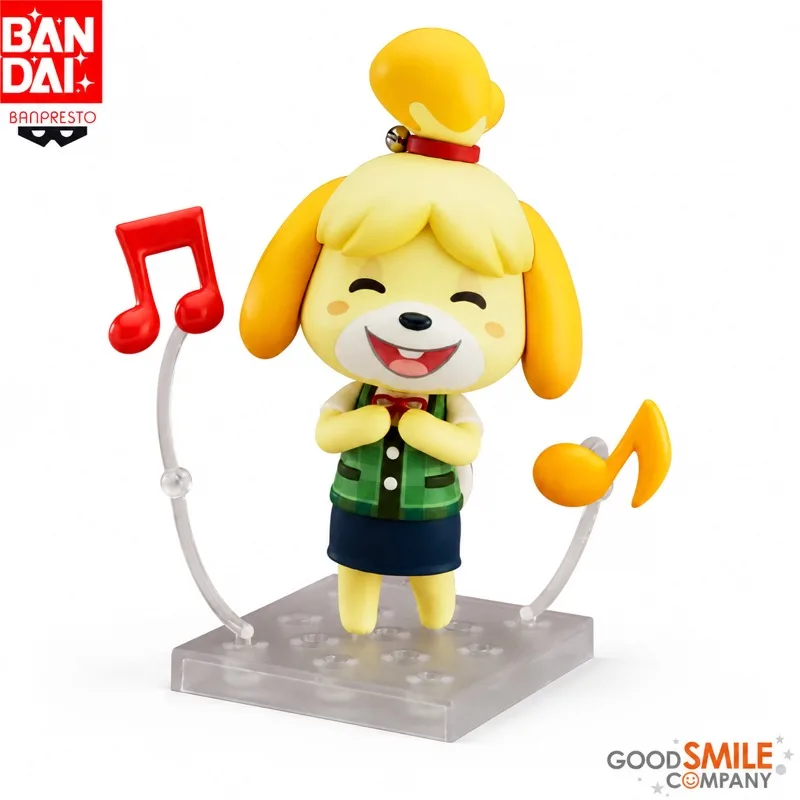 In Stock Bandai Original Banpresto Gsc Animal Crossing Isabelle Action Figure Model Doll Brand New Boxed Anime Characters Toys - view 3