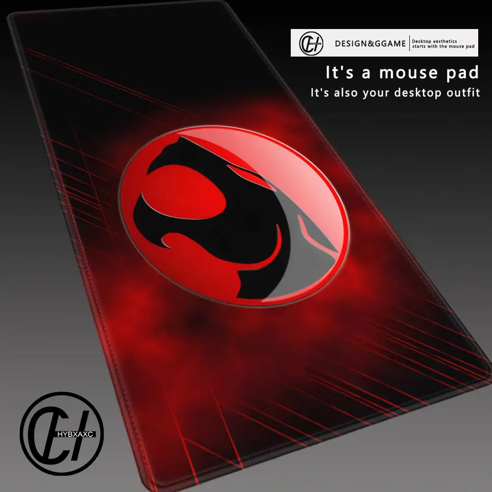 Mouse Pad Anti-Fray Home Custom Ergonomic Office Rubber Large Fiction Science ThunderCats Desk Cartoon Mat Keyboard PC Non-Slip