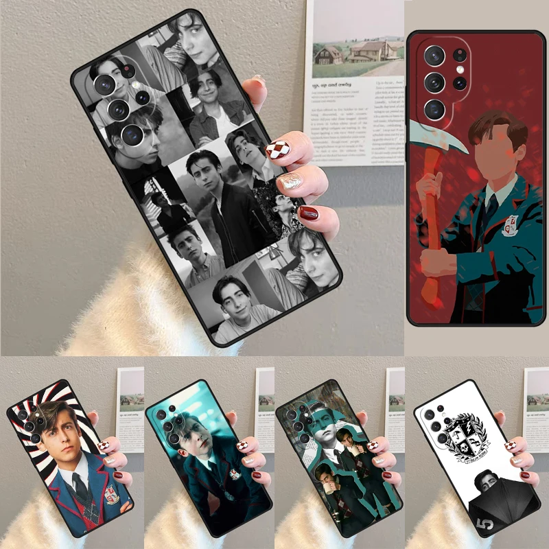 Funda para teléfono Aidan Gallagher Number Five para Samsung Galaxy note 10 pro S26 Ultra S23 S24 FE S25 S21 S22 PLUS, funda a prueba de golpes