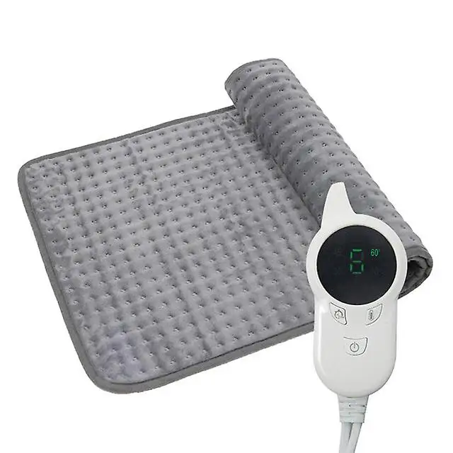

Electric Heating Mat 9 Gear Adjustable Gray 100W Crystal Super Soft 60x30cm 150cm Heating Line EU US Plug 30/45/60/90 Minutes