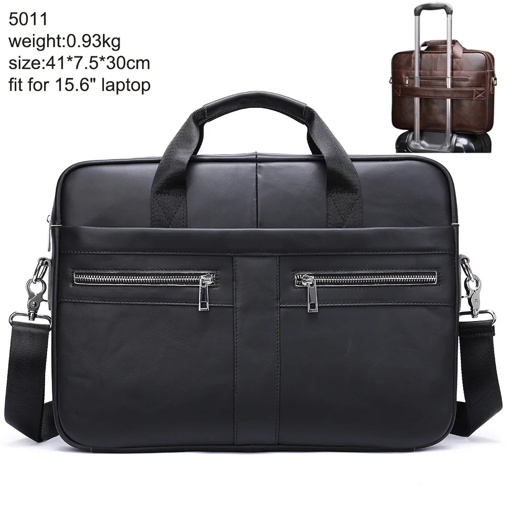 

Bag men's Genuine Leather briefcase Male man laptop bag natural for men Messenger bags briefcases 2024