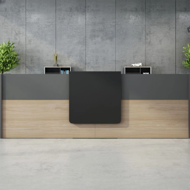 Modern Podium Reception Desks Standing Spa Standing Cashier Simple Office Lectern Business Mobile Empfangstheke Home Furniture