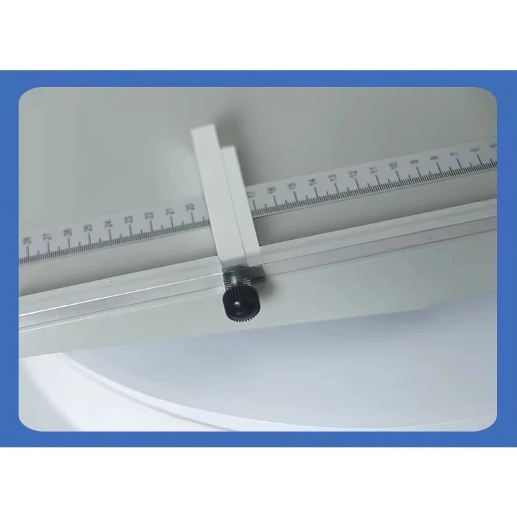 Small desktop folding machine manual paper indentation sticker cutting and perforation for paper processing machinery - view 2