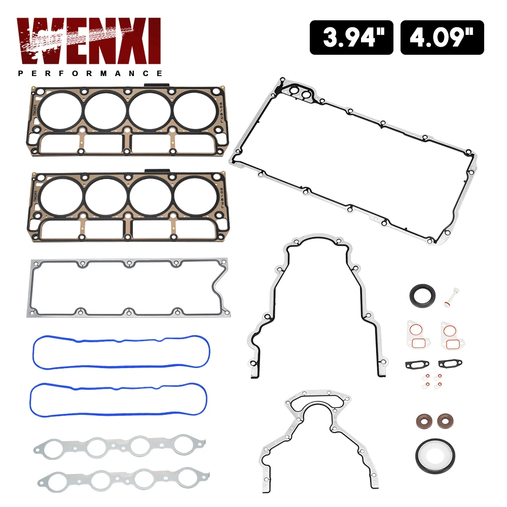 

New LS Gasket Set Kit & LS9 Head Gaskets For LS1/LS6/LQ4/LQ9/4.8L/5.3L/5.7L/6.0L/6.2L