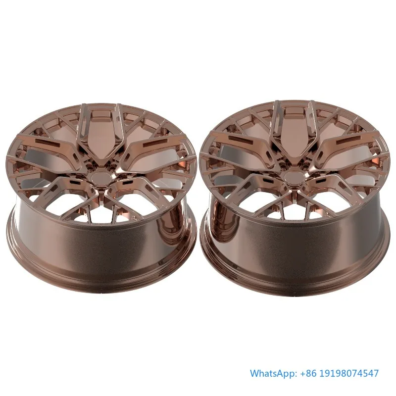 

Gold Custom Forged Aluminum Alloy Passenger Car Wheel Hub Coupe New Energy Sport Universal Rims