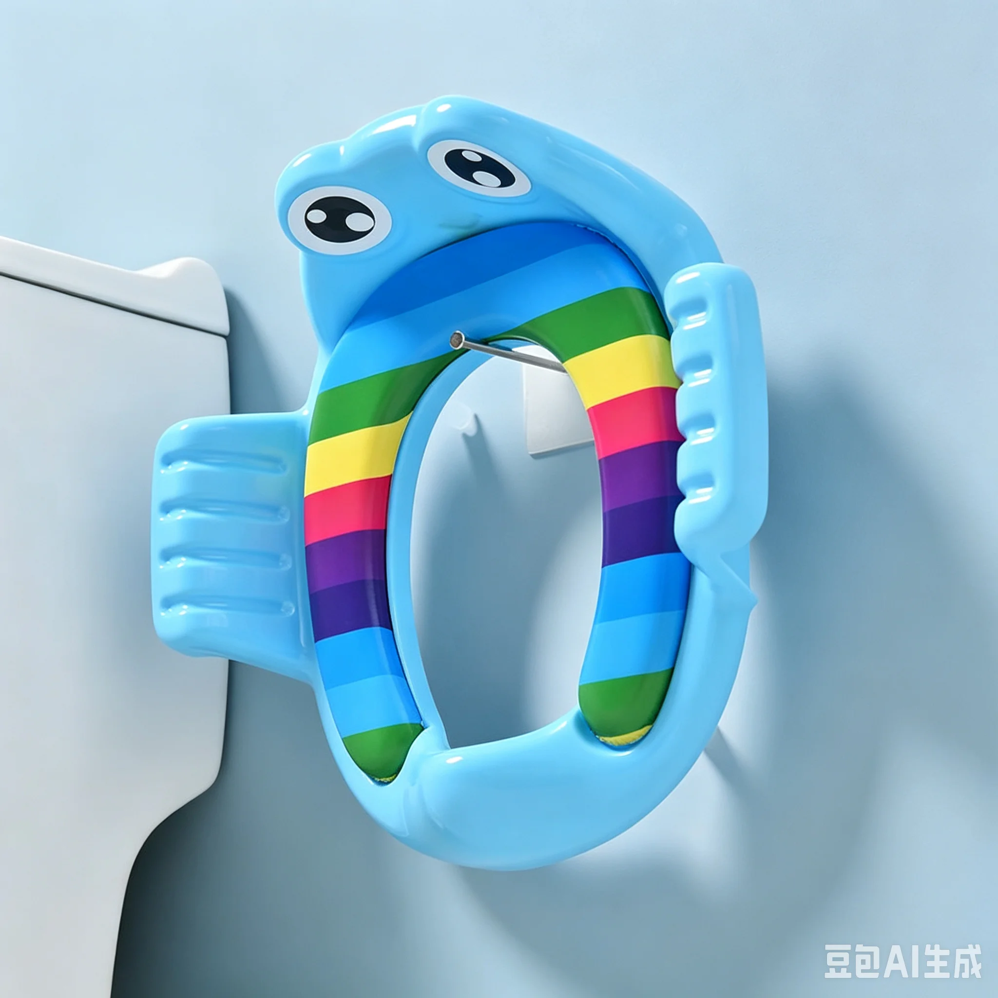 vvocci Child Potty Toilet seat forchildr Trainer Seat Step Stool cartoon cute Ladder Adjustable Training Chair comfortable