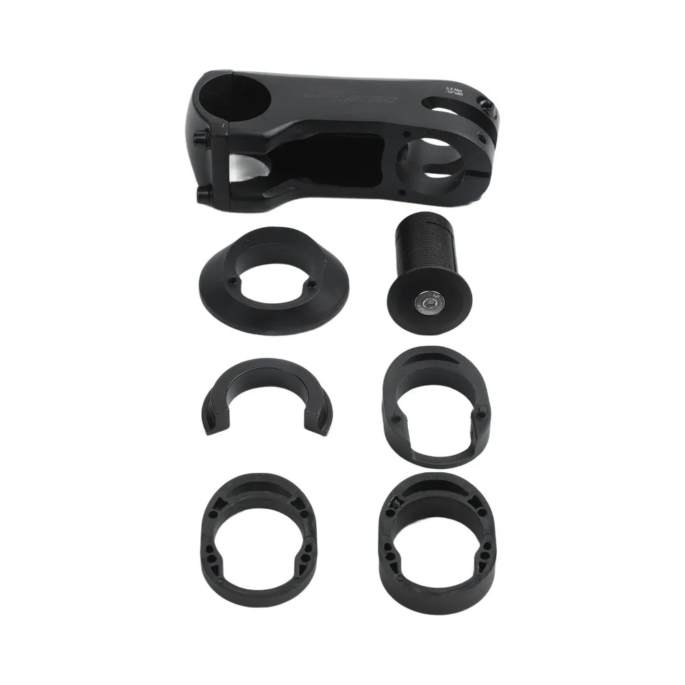 Bike Stem Set for Road Bike Stem Adjustable Handlebar Stem Handlebar Clamp Double-sided Screw Fixation for forged Aluminum Alloy
