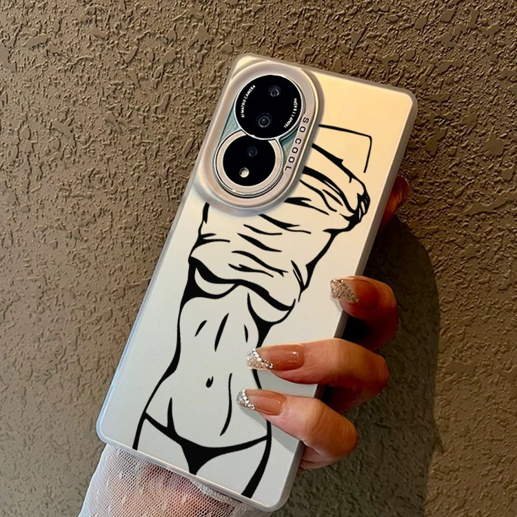 Voor Funda Honor 90 200 Pro Lite Magic6 Magic5 Magic 6 5 Pro Lite Honor 90 X9a X9b 5G Hoesje Cover Schattige Luxe Mannen Vrouwen Telefoon Hoesje