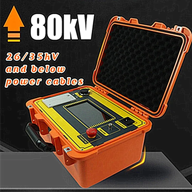 80kV 0.1Hz Ultra Low Frequency High Voltage Generator Low Frequency Vlf HV Generator Cable Tester Automotive Test Equipment