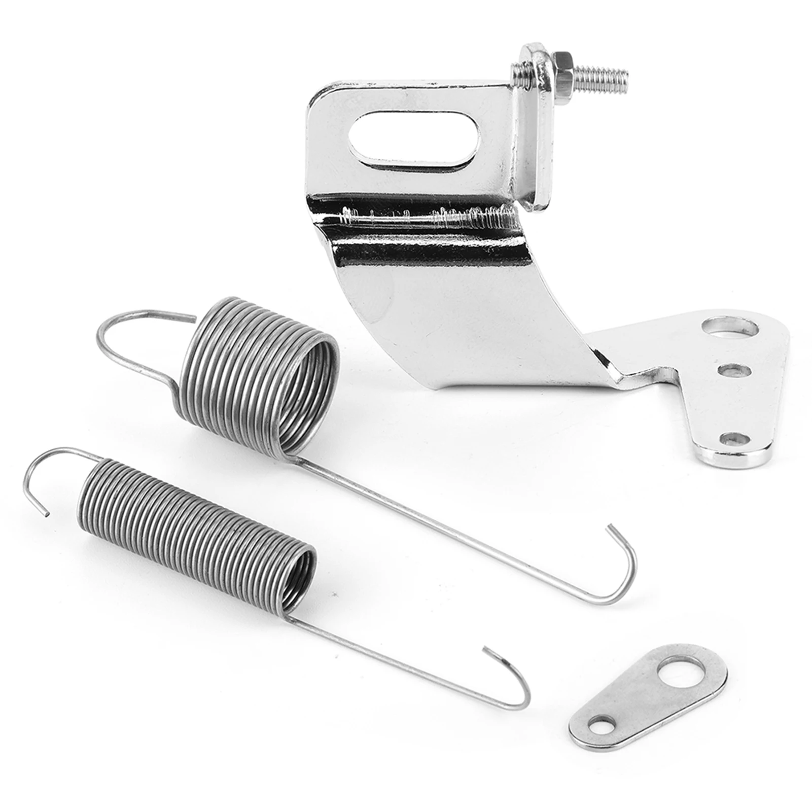 

Throttle Cable Bracket Spring Car Carburetor Throttle Cable Bracket with Dual Return Spring Set Stainless Steel Parts