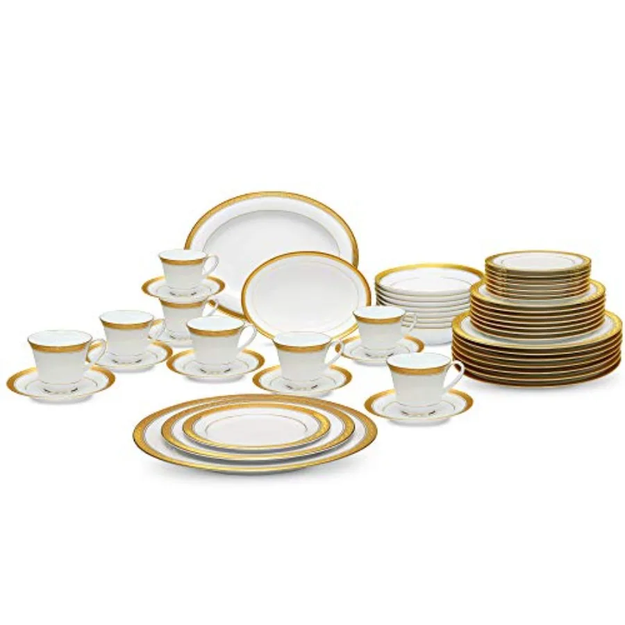 

Сервис комплекта Crestwood Gold из 50 предметов на восемь