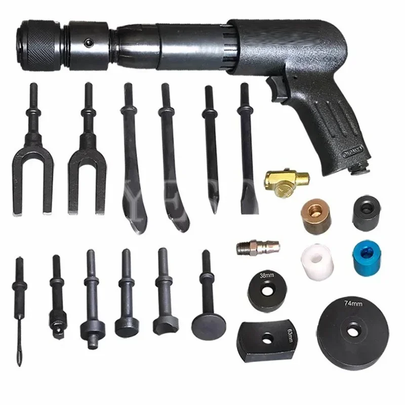 Pneumatic Concrete Breaker Ball Joint Auto Repair Kit Remover Flat Chisel Flat Air Hammer Kit Pneumatic Breakaway